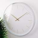 Zegar ścienny na ścianę biały złoty 50cm VILDE 568109