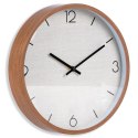 Zegar ścienny na ścianę brązowy 29.5cm VILDE 569937