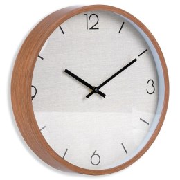 Zegar ścienny na ścianę brązowy 29.5cm VILDE 569937