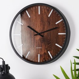 Zegar ścienny na ścianę czarny 29.5cm VILDE 569936