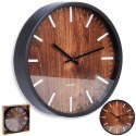 Zegar ścienny na ścianę czarny 29.5cm VILDE 569936