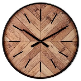 Zegar ścienny na ścianę czarny 50cm VILDE 568108