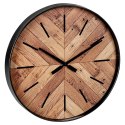 Zegar ścienny na ścianę czarny 50cm VILDE 568108