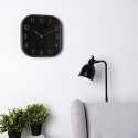 Zegar ścienny na ścianę czarny złoty 30cm VILDE 568131