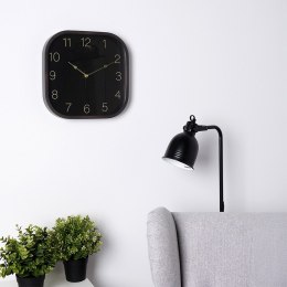 Zegar ścienny na ścianę czarny złoty 30cm VILDE 568131