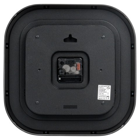 Zegar ścienny na ścianę czarny złoty 30cm VILDE 568131