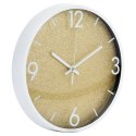 Zegar ścienny na ścianę złoty biały 29.5cm VILDE 568130