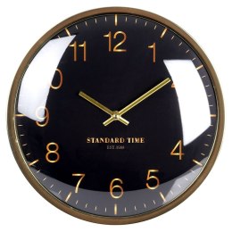 Zegar ścienny na ścianę złoty czarny 30cm VILDE 569948