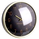Zegar ścienny na ścianę złoty czarny 30cm VILDE 569948