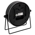 Zegar stołowy metalowy czarny 18.5cm HOME STYLING COLLECTION 568110