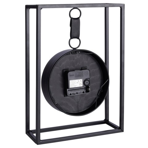 Zegar stołowy metalowy czarny 20.5x7.5x30cm HOME STYLING COLLECTION 569950