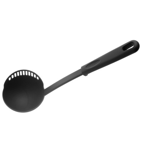 Chochla do zupy z cedzakiem czarna BLACKLINE 150ml 30.5cm ORION 144905