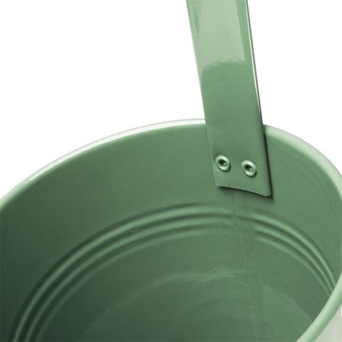 Doniczka balkonowa metalowa zielona 13,5 cm VILDE 339304-Z