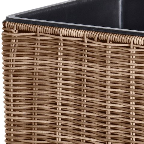 Doniczka ogrodowa kwadratowa brązowa 26x27 cm HOME STYLING COLLECTION 339243-M