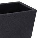 Doniczka ogrodowa plastikowa szara kwadratowa 27x45,5 cm VILDE 339315