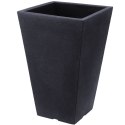Doniczka ogrodowa plastikowa szara kwadratowa 35x56 cm VILDE 339316