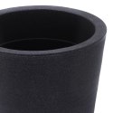 Doniczka ogrodowa plastikowa szara okrągła 24x35 cm VILDE 339311