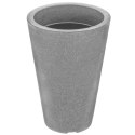 Doniczka ogrodowa plastikowa szara okrągła 24x35 cm VILDE 339320
