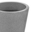 Doniczka ogrodowa plastikowa szara okrągła 28x45 cm VILDE 339321