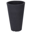 Doniczka ogrodowa plastikowa szara okrągła 35,5x55,5 cm VILDE 339313