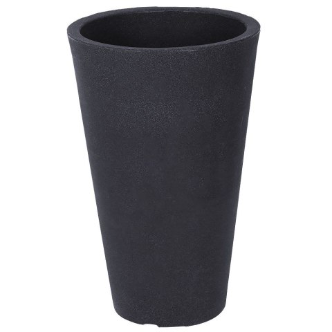Doniczka ogrodowa plastikowa szara okrągła 35,5x55,5 cm VILDE 339313