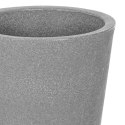 Doniczka ogrodowa plastikowa szara okrągła 35,5x55,5 cm VILDE 339322