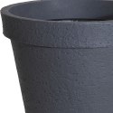 Doniczka ogrodowa plastikowa szara okrągła 48x43 cm VILDE 339154