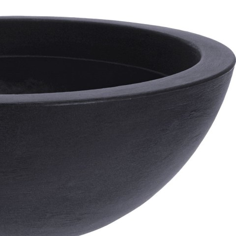 Doniczka ogrodowa plastikowa szara okrągła mała 51,5x20 cm VILDE 339317