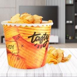 Kubełek na popcorn chipsy nachosy przekąski do filmu miska 2.3L ORION 121780