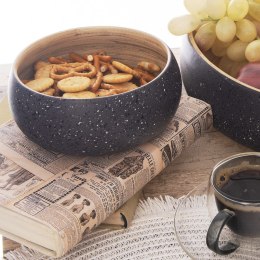 Miseczka bambusowa na owoce przekąski cukierki 14cm 550ml ORION 129855