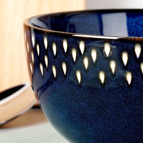 Miseczka ceramiczna granatowa do zupy na owoce 14cm 650ml SIAKI COLLECTION 139710