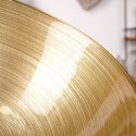 Miseczka szklana złota do zupy na sałatkę przekąski chipsy 15cm 600ml VILDE 139260