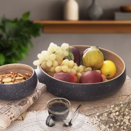 Miska bambusowa na owoce warzywa słodycze duża 30cm 4L ORION 129854