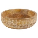 Miska drewniana na owoce warzywa przekąski MANGO 24cm 2.3L VILDE 139197