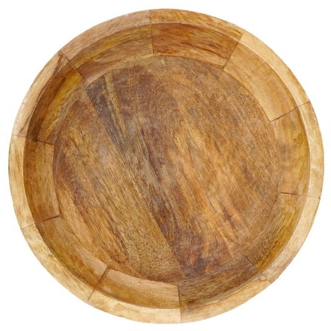 Miska drewniana na owoce warzywa przekąski MANGO 24cm 2.3L VILDE 139197