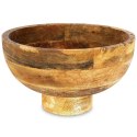 Miska drewniana na owoce warzywa przekąski MANGO 26cm 2.6L VILDE 139287