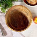 Miska drewniana na owoce warzywa przekąski MANGO 26cm 2.6L VILDE 139287