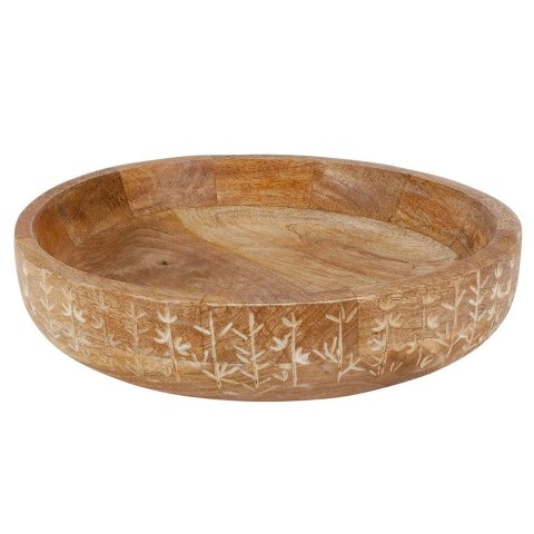 Miska drewniana na owoce warzywa przekąski MANGO duża 29cm 3L VILDE 139198