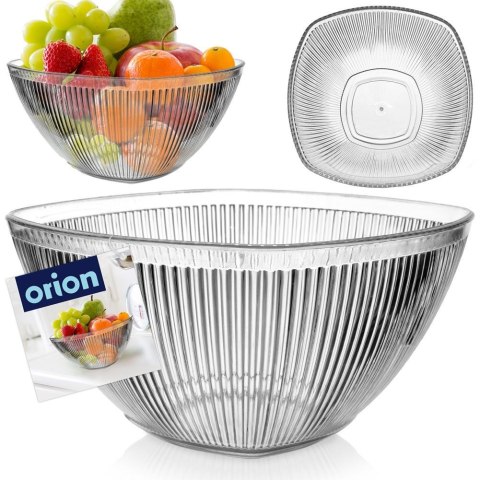 Miska plastikowa na sałatkę owoce przekąski CHARISMA 19cm 1.7L ORION 128608