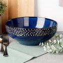 Miska sałatkowa do sałatki ceramiczna granatowa 25cm 2.8L SIAKI COLLECTION 139713