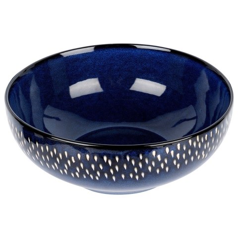 Miska sałatkowa do sałatki ceramiczna granatowa 25cm 2.8L SIAKI COLLECTION 139713
