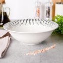 Miska sałatkowa do sałatki surówki porcelanowa IRIS 23cm 1.4L NAVA 10-099-314