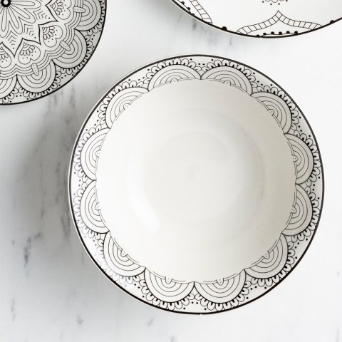 Miska sałatkowa do sałatki surówki porcelanowa MAYA 23cm 1.4L NAVA 10-099-354