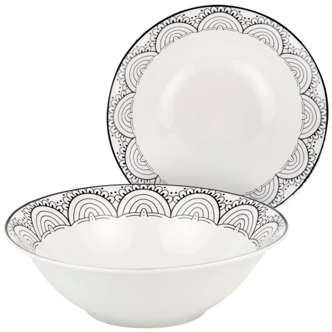 Miska sałatkowa do sałatki surówki porcelanowa MAYA 23cm 1.4L NAVA 10-099-354