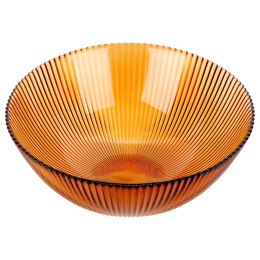 Miska sałatkowa do sałatki szklana bursztynowa 21cm 1.4L VILDE 139726