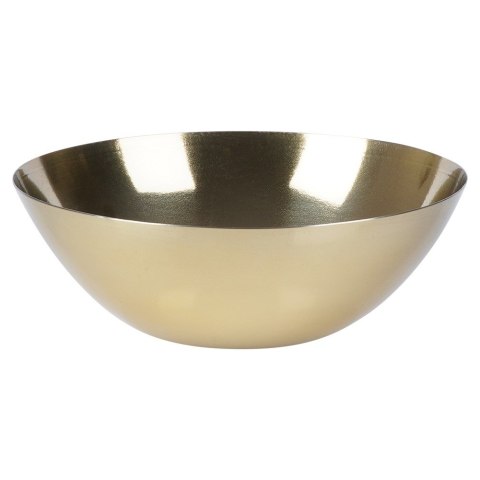 Miska stalowa do zupy na owoce przekąski słodycze złota 12cm 250ml VILDE 139395