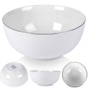 Miska stołowa jadalniana do serwowania porcelanowa biała 19cm 1.5L SIAKI COLLECTION 139418