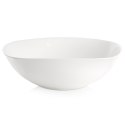 Miska szklana biała LUNA 25cm 2L ORION 127806