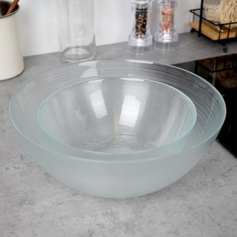 Miska szklana na sałatkę przekąski chipsy 21cm 1.7L VILDE 139255