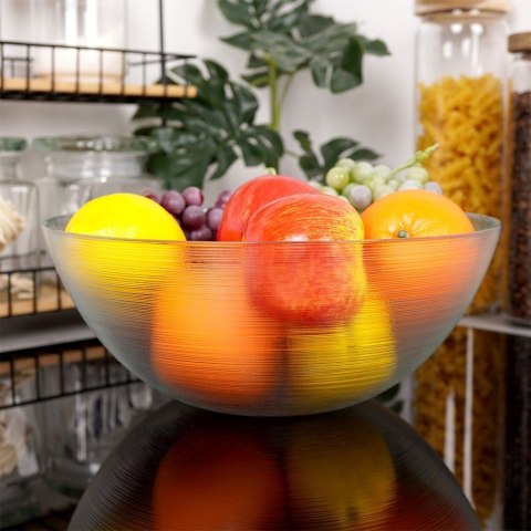 Miska szklana na sałatkę przekąski chipsy duża 28cm 3.6L VILDE 139256